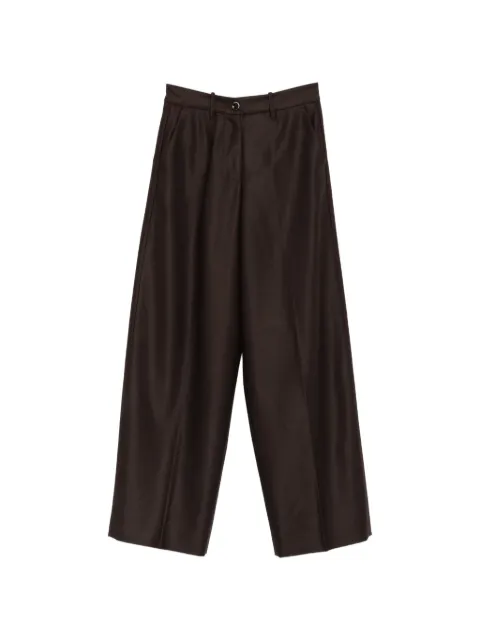 Nine In The Morning Nancy belt-loops pants Brown 9FW26NAN31V12