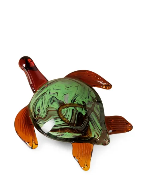 CU I SEEYOU turtle-shaped glass ornament Brown CU12924