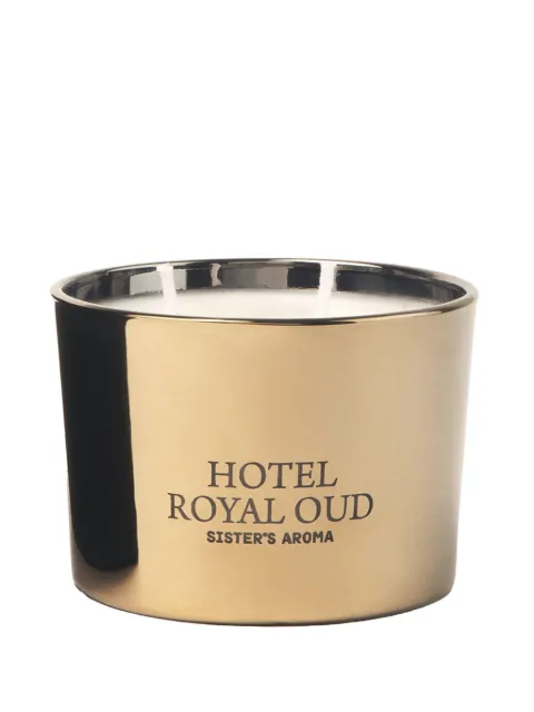 Sister’s Aroma Hotel Royal Oud candle Gold 4820227786152EU