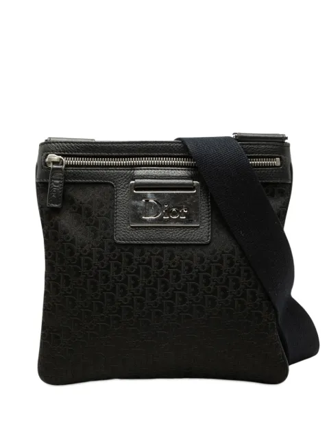 Christian Dior Pre-Owned 2006 Diorissimo Trotter Canvas Street Chic crossbody bag Black NG2SARXWATKYVQ6H