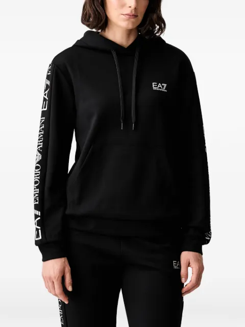 Ea7 Emporio Armani logo-tape tracksuit Black 7W000789AF18880