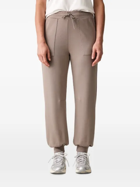 Ea7 Emporio Armani drawstring elasticated track pants Neutrals 7W000193AF24375