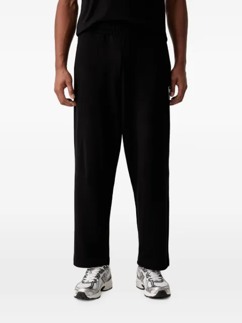 Ea7 Emporio Armani logo-patch track pants Black 7M002111AF27201