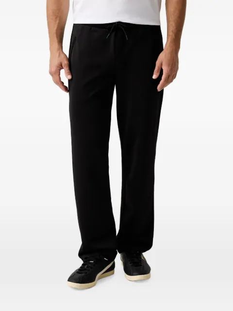Ea7 Emporio Armani logo-plaque track pants Black 7M002100AF27716