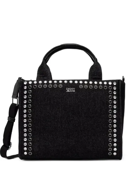 DKNY stud-embellished tote bag Black R62ADR46