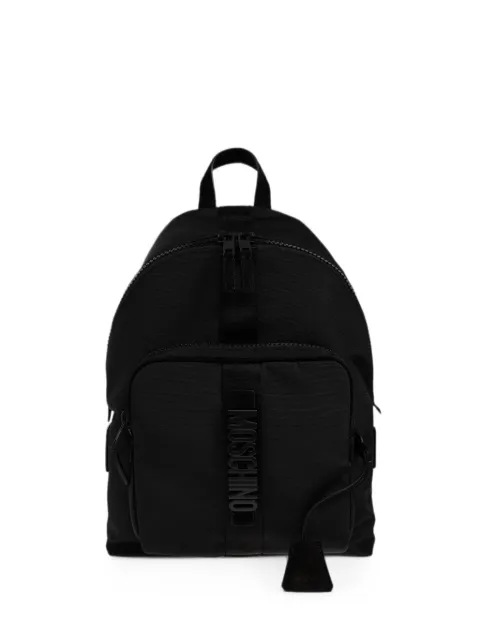 Moschino logo-lettering backpack Black MD4608PP0PF21