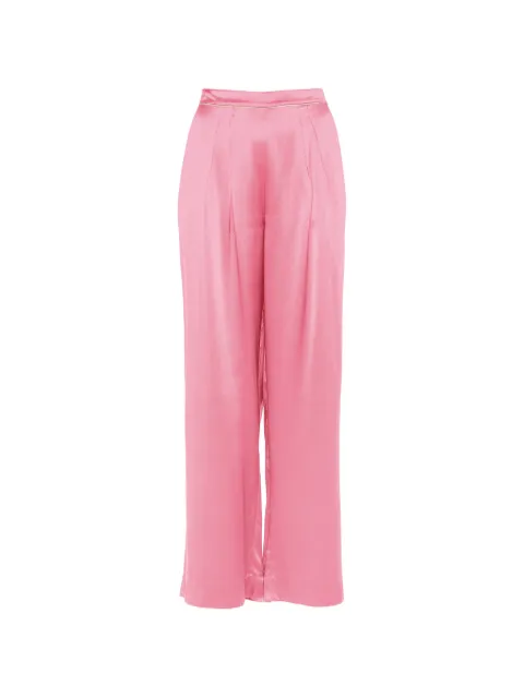 ERES Event pleated-front pyjama bottoms Pink 232637