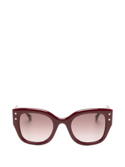 Carolina Herrera square-frame sunglasses Red HER0312S