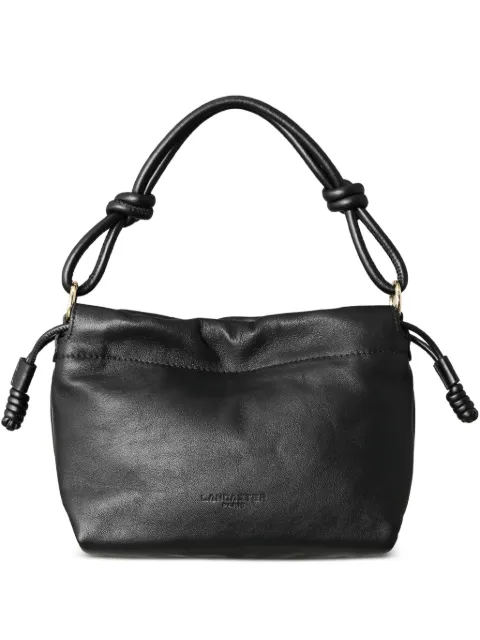Lancaster knotted-handle drawstring shoulder bag Black 522110