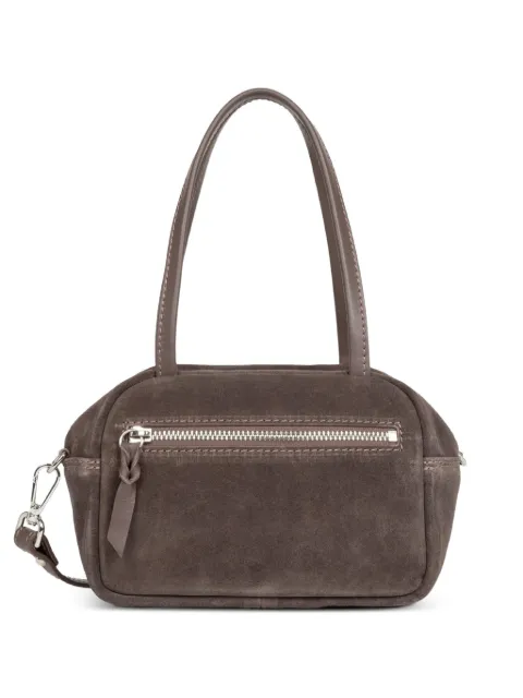 Lancaster Suède IT suede zip-fastening shoulder bag Brown 480087