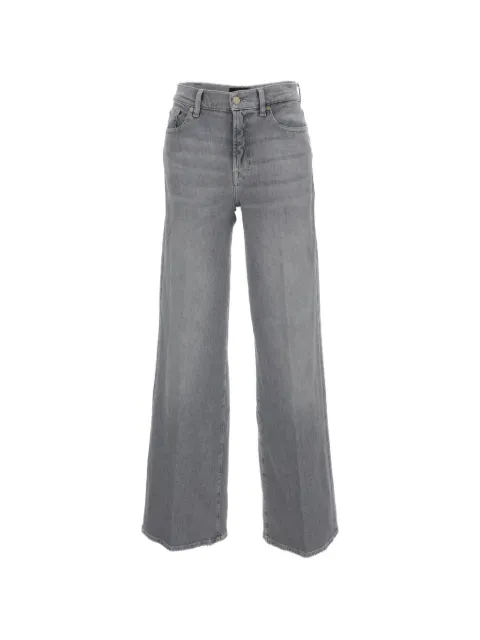 7 For All Mankind Luxe Vintage wide-leg jeans Grey 7UG20C66