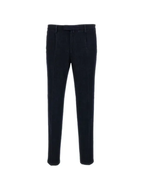 Briglia 1949 pleated straight-leg jeans Blue BG21D4001954111