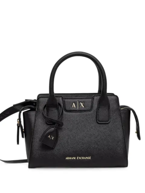 Armani Exchange logo-plaque tote bag Black XW002159AF26570
