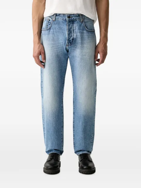 Armani Exchange faded straight-leg jeans Blue XM000075AF25545