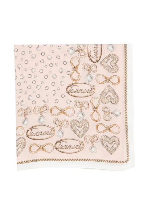 TWINSET jewellery-print scarf Pink 262TA4630