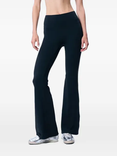 God Save Queens high-waisted flared trousers Silver GSQ144354