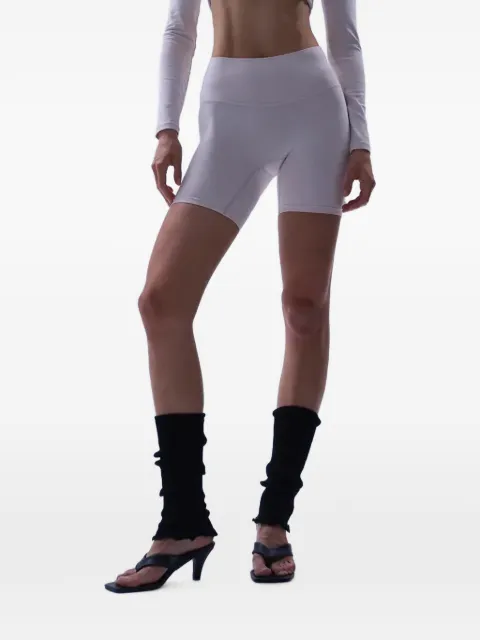God Save Queens high-waisted cycling shorts Neutrals GSQ144352