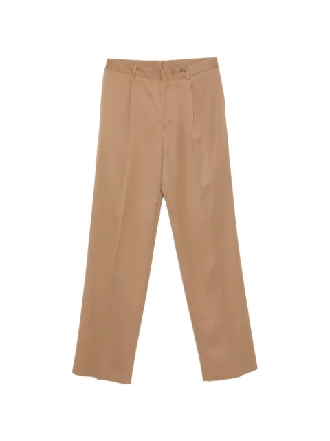 Lardini pleated straight-leg trousers Neutrals ACMIGIOACIF67442