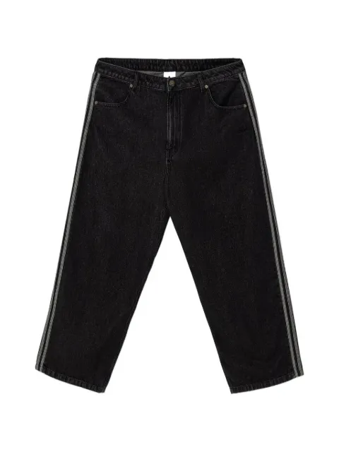 adidas side-stripe jeans Black IB6947
