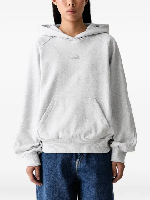 adidas Kit small logo hoodie Grey KV9785