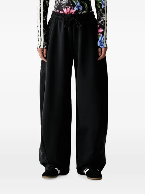 adidas logo-print drawstring track pants Black KH0483