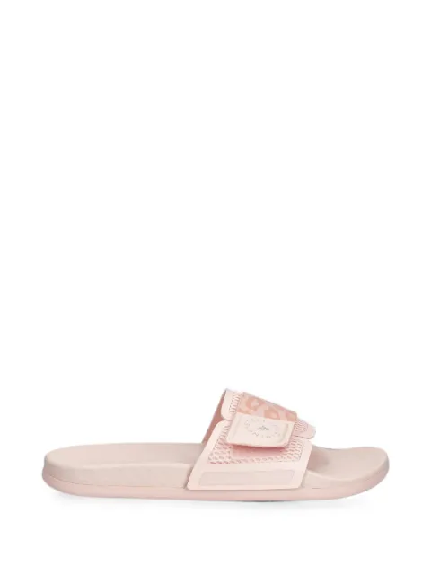 adidas by Stella McCartney leopard-print touch-strap sandals Pink KH9012