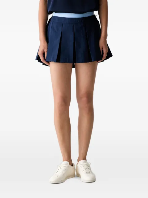adidas mini pleated skirt Blue KU0501