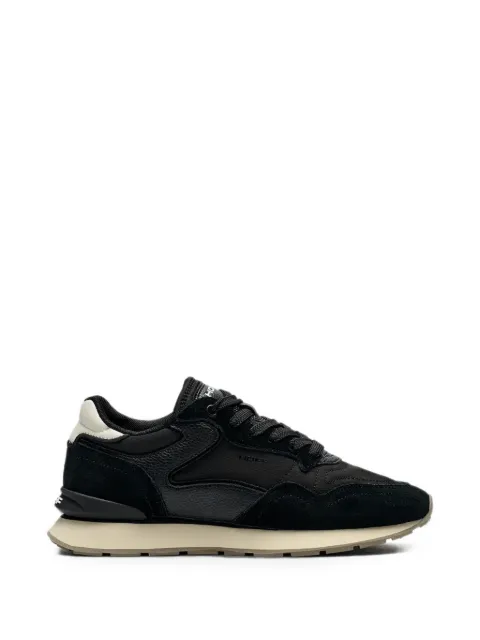 Hoff City panelled leather-trim sneakers Black 22602431