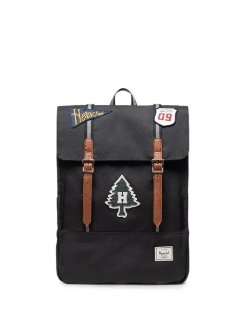 Herschel Supply Co. Survey patch-detail 20L backpack Black 1140407785