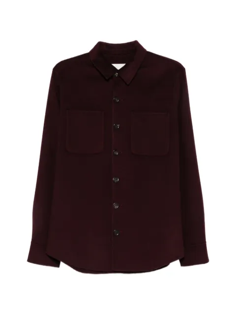 BOMPARD long-sleeves shirt jacket Purple MT156N