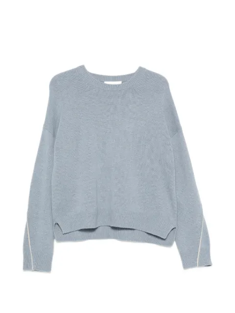 BOMPARD cashmere jersey-knit Blue MO4504