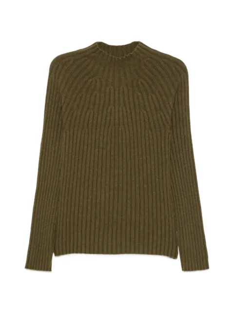 BOMPARD ribbed-knit high-neck jumper Green MO4390