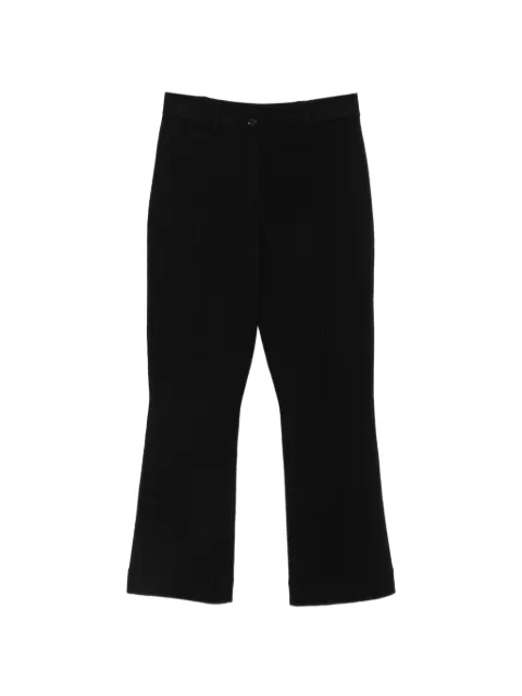 BOMPARD Milano bootcut trousers Black MO4423