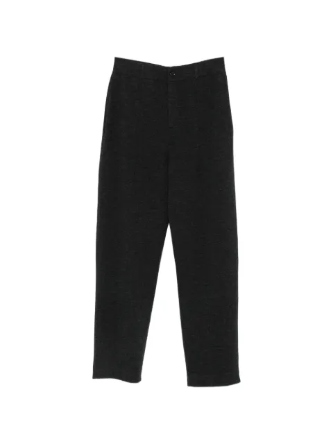 BOMPARD Milano belt-loops trousers Grey MO4449