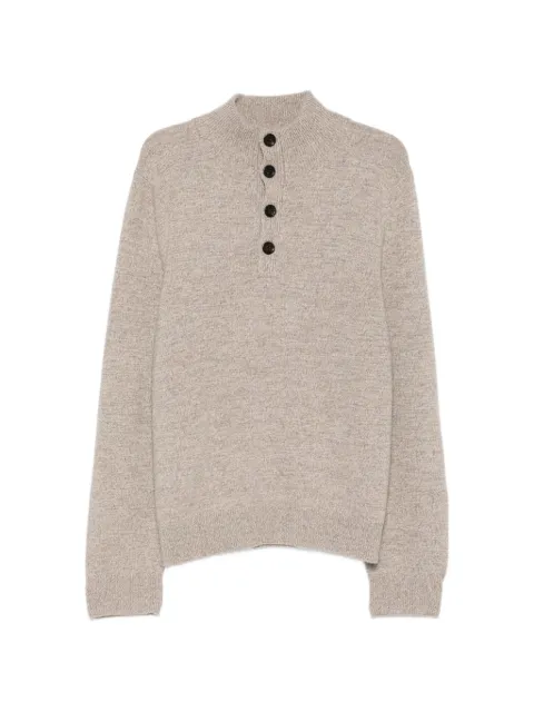 BOMPARD long-sleeves sweater Neutrals MO4377