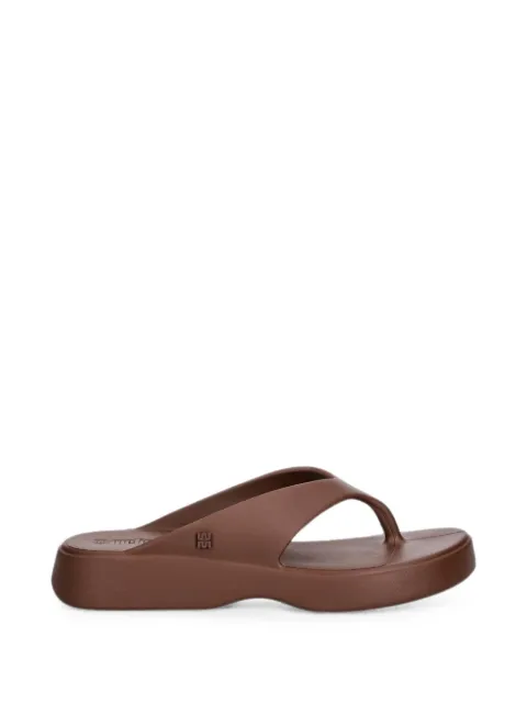 Melissa platform flip-flops Brown 37956