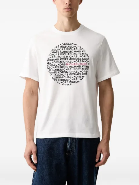Michael Kors logo-print T-shirt White CT6531HFV4