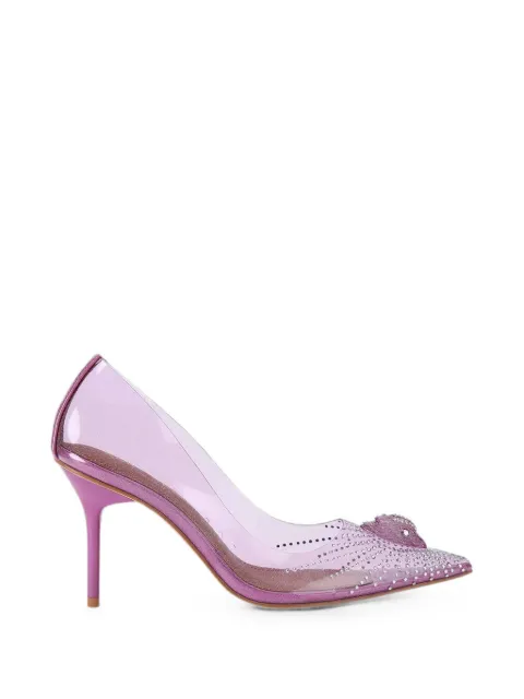 Kurt Geiger London crystal-embellished Eagle pumps White 5798892979