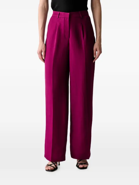 Morgan pleated tailored trousers Pink 261PCAPI