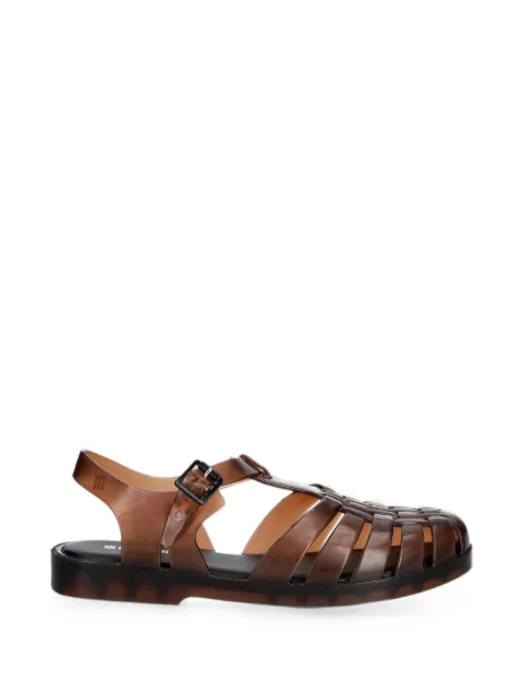 Melissa Possession cage-style buckled sandals Brown 32408