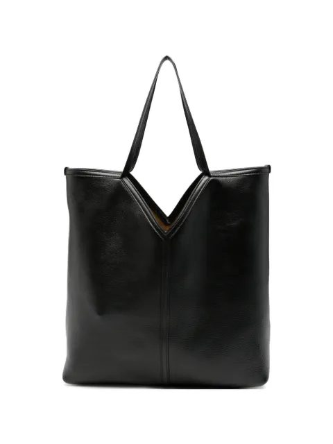 Saint Laurent V-cut leather tote bag Black A00001AAGNA