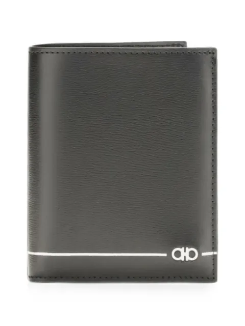 Ferragamo Gancini credit card holder Black 795970