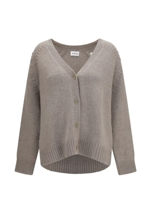 P.A.R.O.S.H. V-neck cashmere cardigan Neutrals D520808