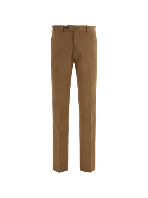 Germano 1952 corduroy-texture tailored trousers Brown 324G5817