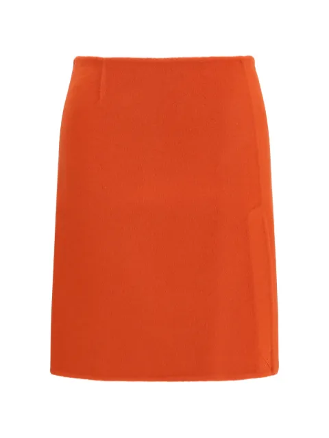 P.A.R.O.S.H. wool mini skirt Orange D621690