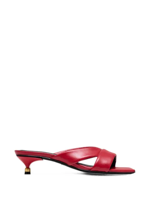 Vanda Novak Maya crossover sandals Red SHDMAYLOR37