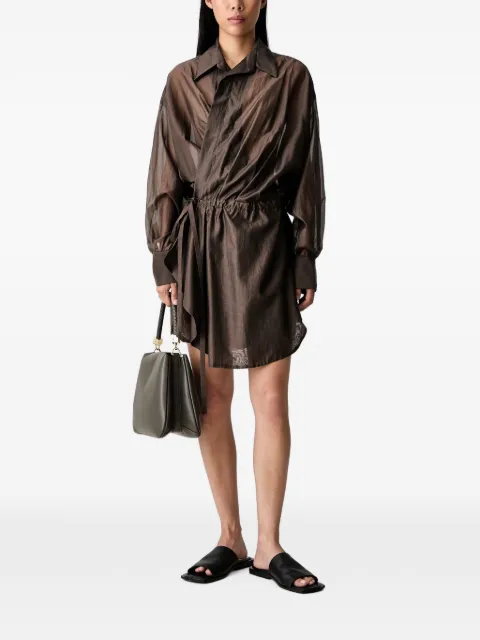 VICOLO Viole mini dress Brown TAB0068