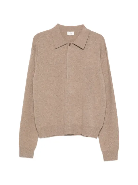 Saint Laurent button-fastening polo shirt Neutrals 817251Y76XM