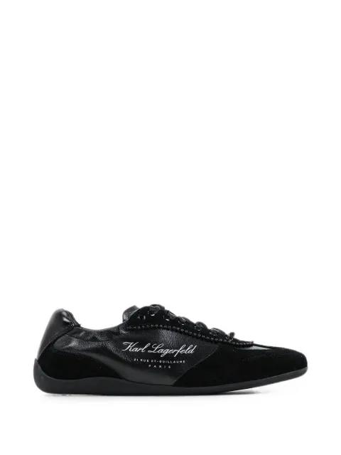 Karl Lagerfeld Altia panelled sneakers Black KL66125A300