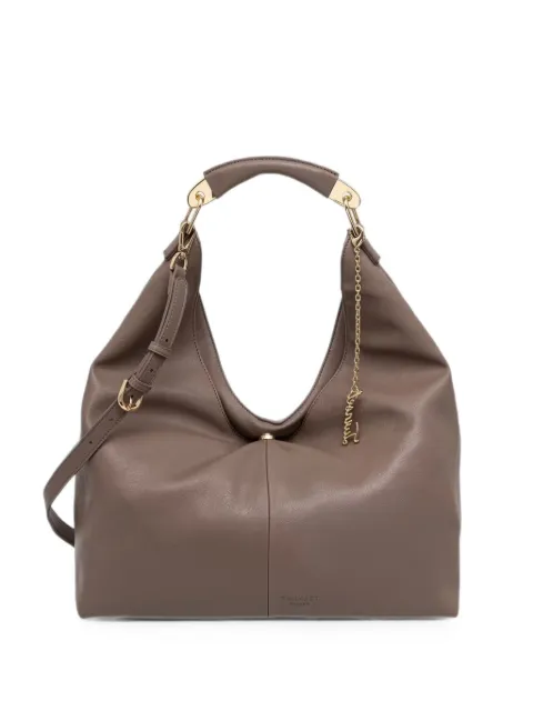 TWINSET small logo-charm tote bag Brown 262TB7090